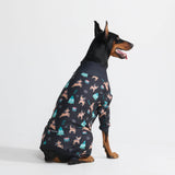 Weihnachtspyjama für Hunde - Rentiere