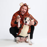 Halloween Human Hoodie - Tiger