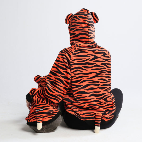 Halloween Human Hoodie - Tiger