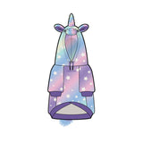 Halloween Hund Hoodie - Einhorn