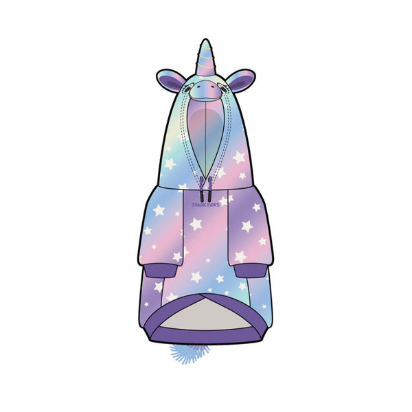 Halloween Hund Hoodie - Einhorn