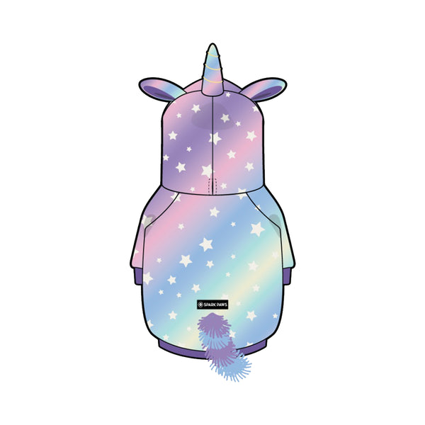 Halloween Hund Hoodie - Einhorn
