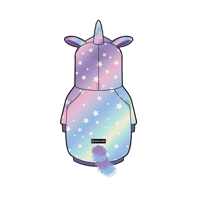 Halloween Hund Hoodie - Einhorn