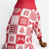 Weihnachtspyjama für Hunde - Festliches Patchwork