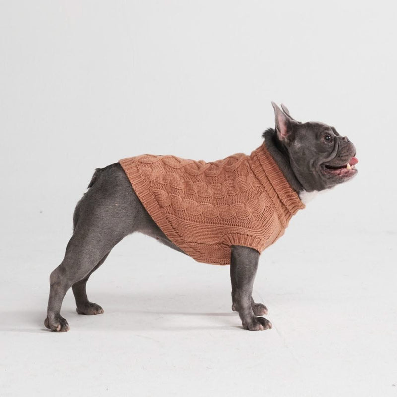 Cable Knit Dog Sweaters