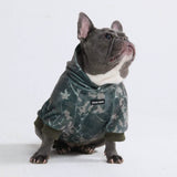 Hunde-Hoodie aus Betonholz – Holz