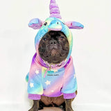 Halloween Hund Hoodie - Einhorn