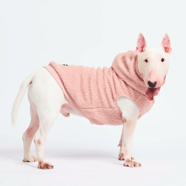 Teddy Sherpa Hundejacke - Rosa