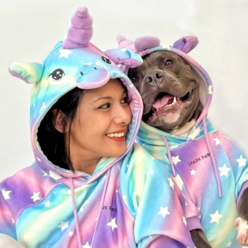 Halloween Menschen Hoodie - Einhorn