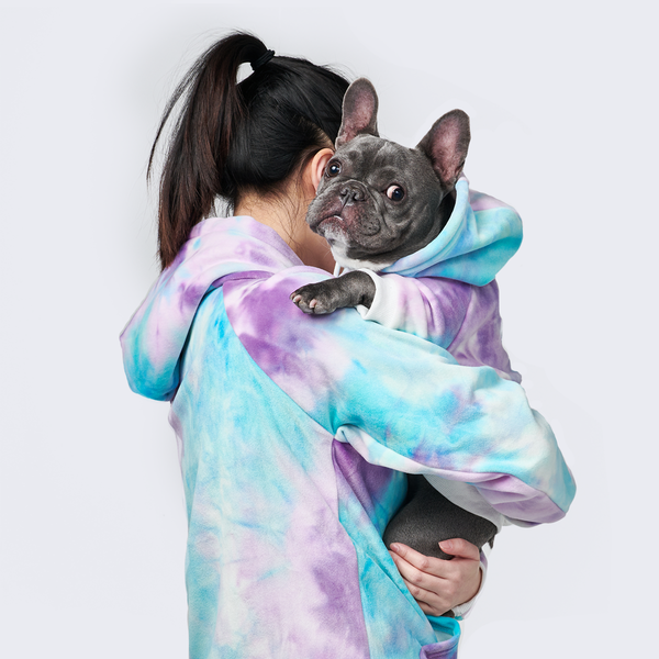 matching human and dog hoodie apparel clothes for pet and their owners