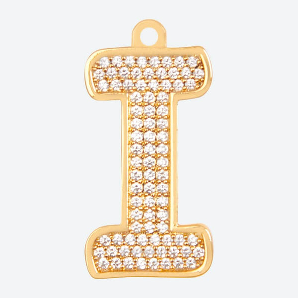 Initial Letter Jewelry Tag - I